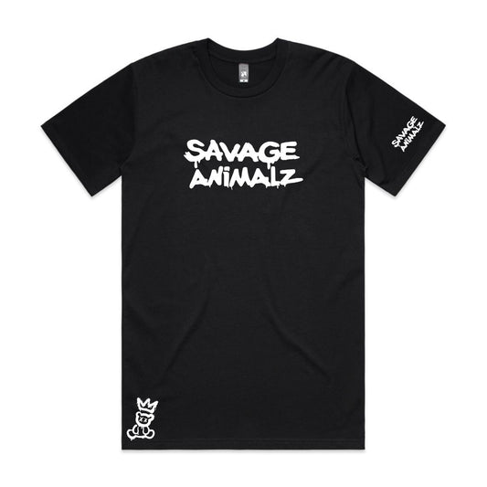 SAVAGE ANiMALZ Staple Mid-weight Tee