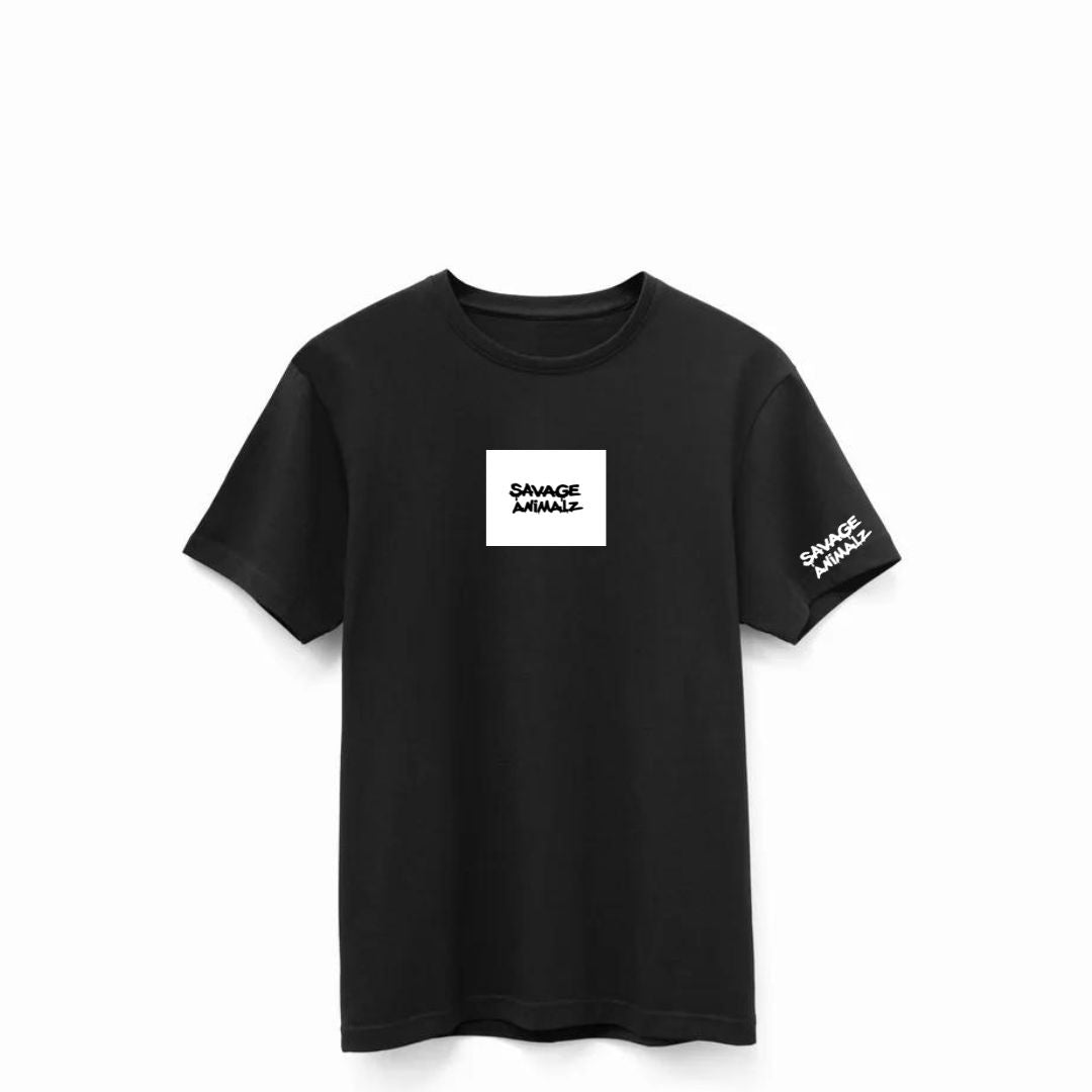 SAVAGE ANiMALZ LOGO SUPIMA Tee