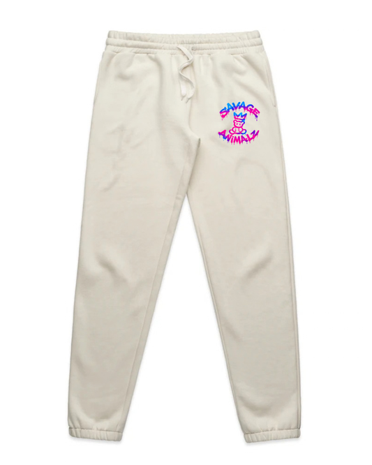 SAVAGE ANiMALZ Miami Nights LOGO Track Pants