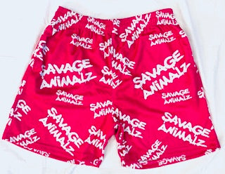 SAVAGE ANIMALZ Printed Shorts