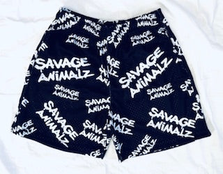 SAVAGE ANIMALZ Printed Shorts